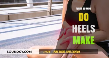 The Distinctive Sounds of Heels: Clacking, Clicking, and Echoing