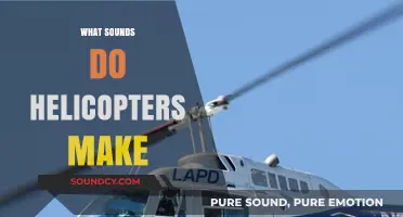 Decoding Helicopter Noises: Understanding the Unique Sounds They Produce