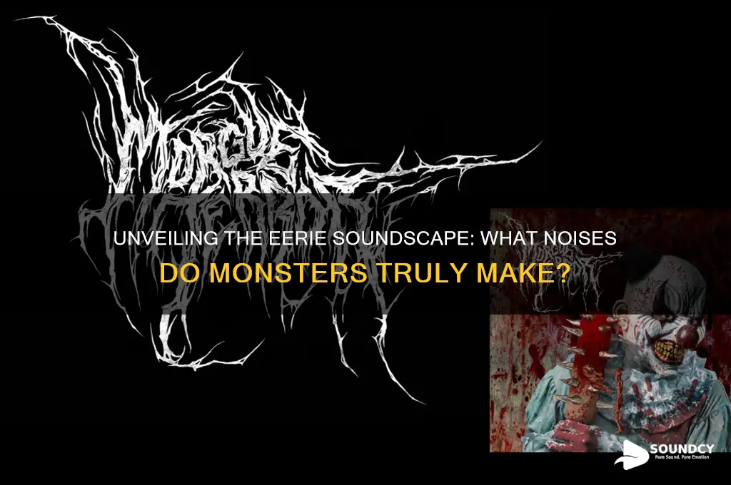 what sounds do monsters make