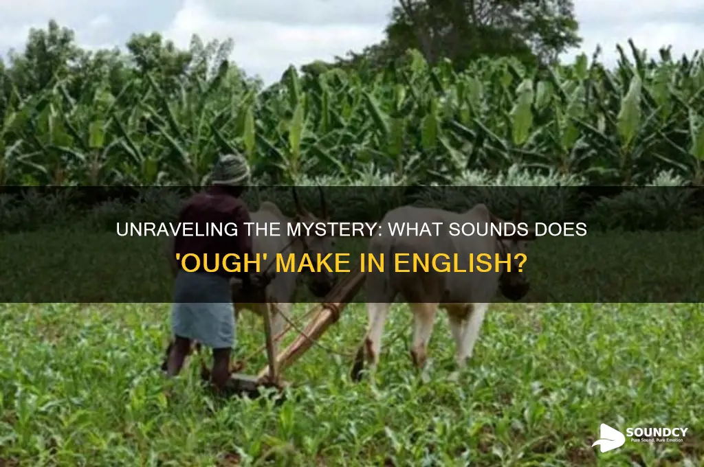 what sounds do ough make