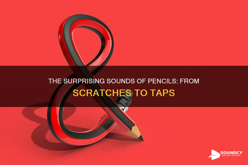 what sounds do pencils make