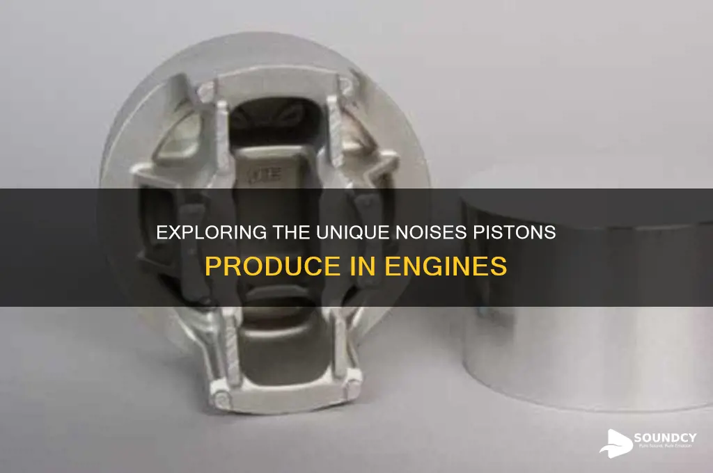 what sounds do pistons make