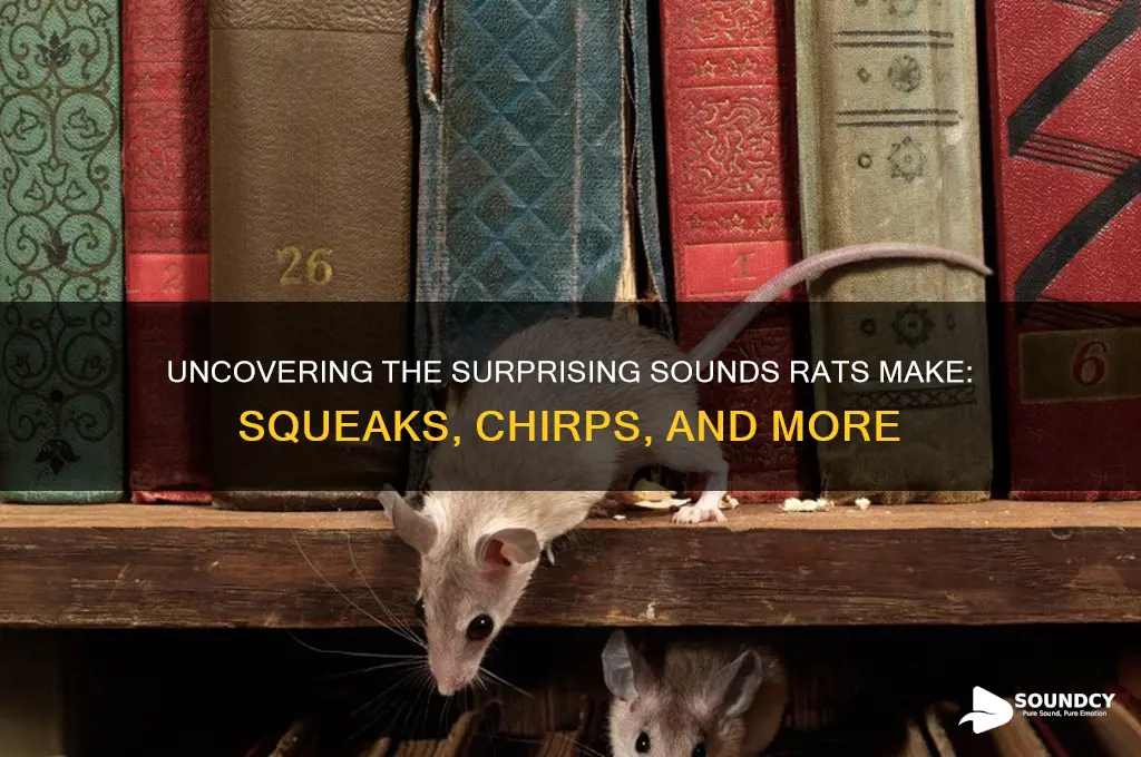 what sounds do rat make