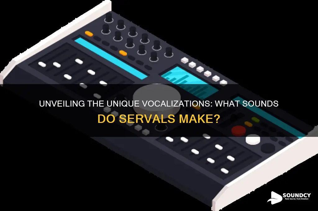 what sounds do servals make