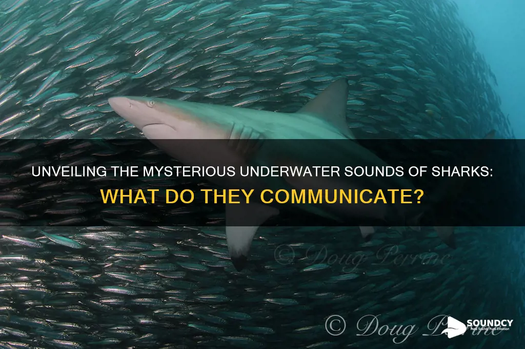 what sounds do shark make