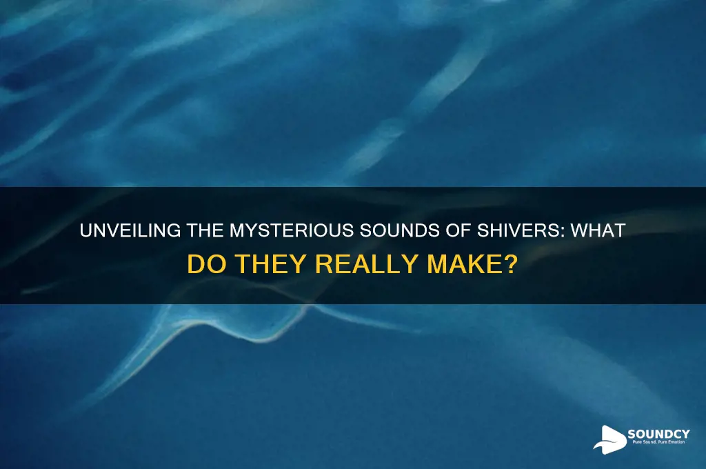 what sounds do shiver make
