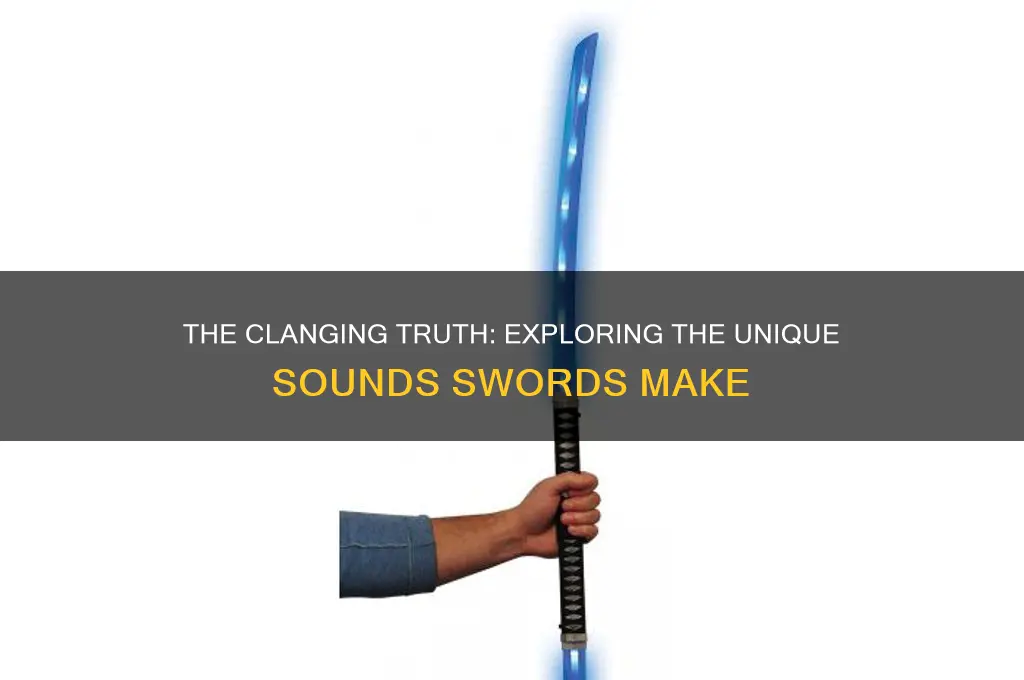 what sounds do swords make