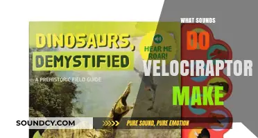 Unveiling the Mysterious Sounds of Velociraptors: A Prehistoric Auditory Journey