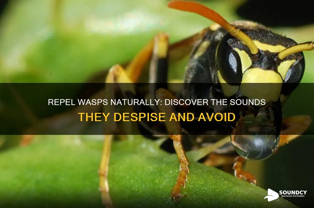 what sounds do wasps hate