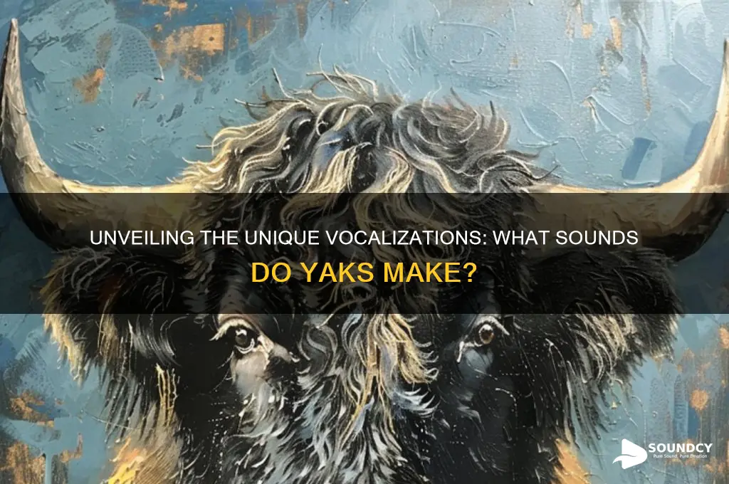 what sounds do yaks make