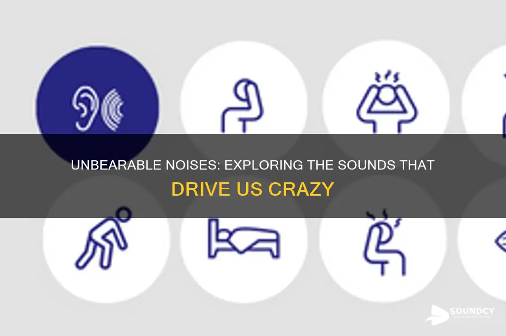 what sounds do you dislike