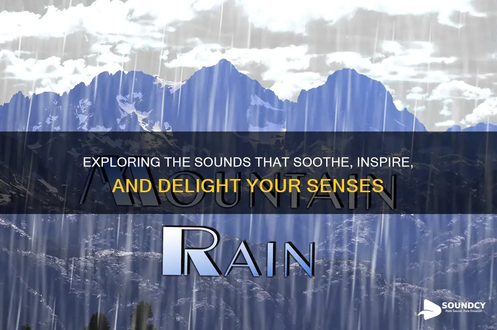 what sounds do you like