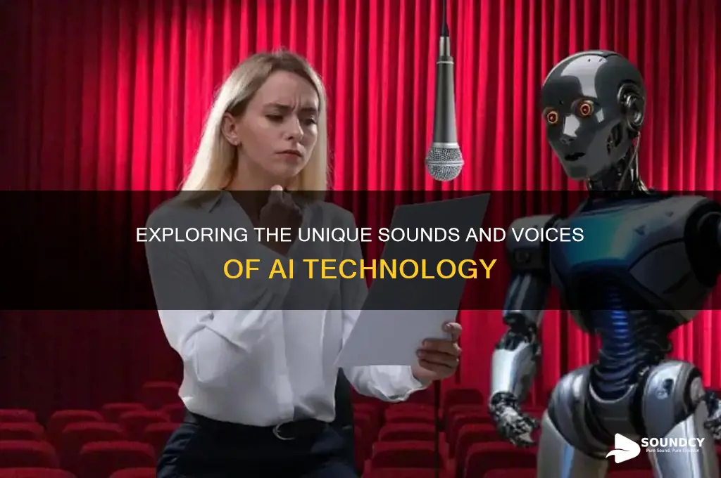 what sounds does ai make