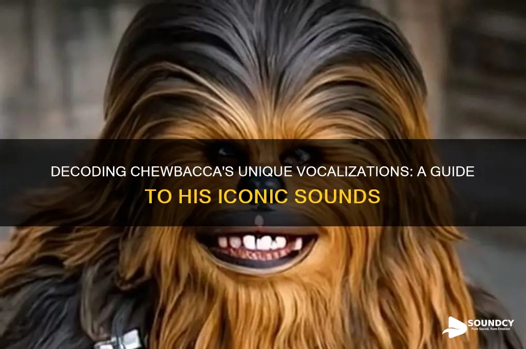 what sounds does chewbacca make
