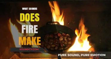 The Crackling, Roaring, and Whispering Sounds of Fire Explained
