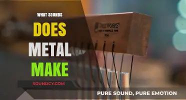 Exploring the Unique Sounds Metal Produces: From Clangs to Rings