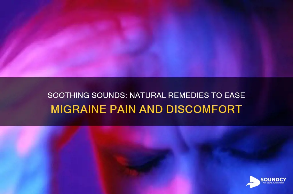 what sounds help with migraines