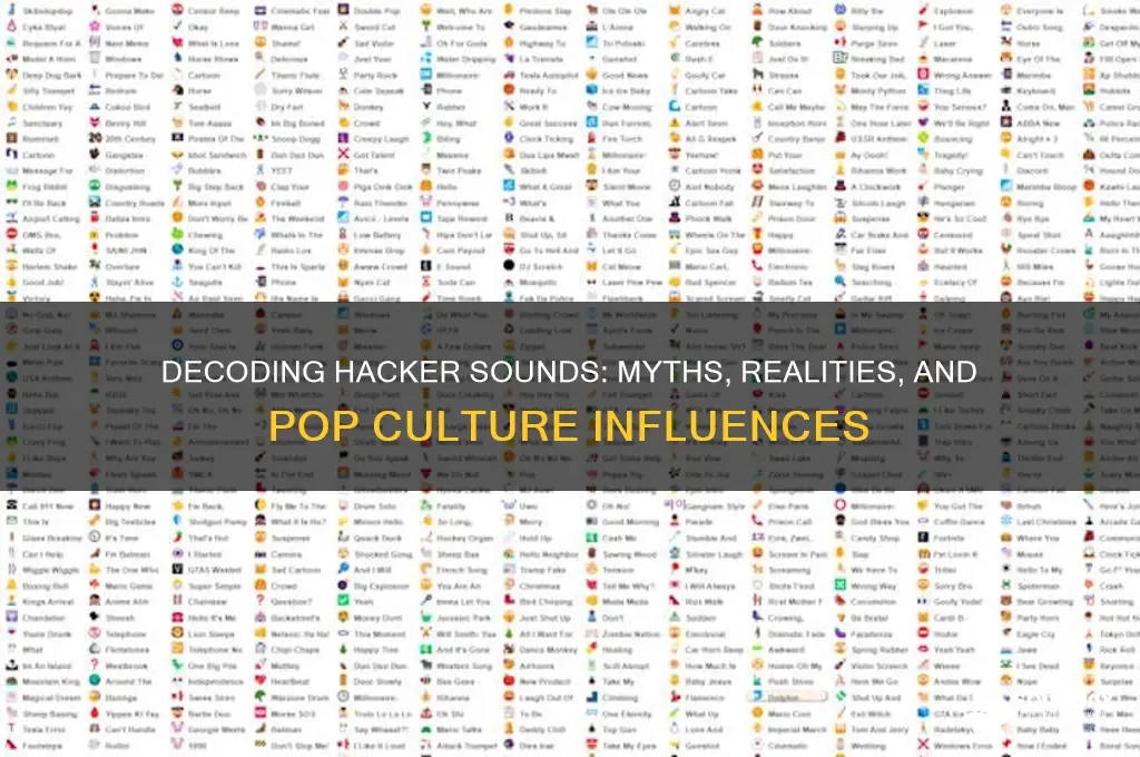 what sounds like a hacker