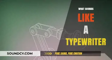 The Clacking Symphony: Exploring Sounds That Resemble a Typewriter
