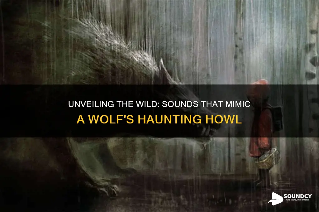 what sounds like a wolf