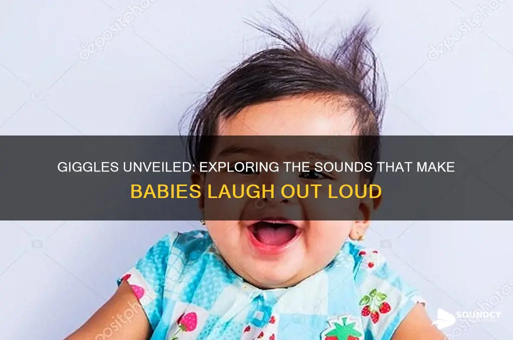 what sounds make babies laugh