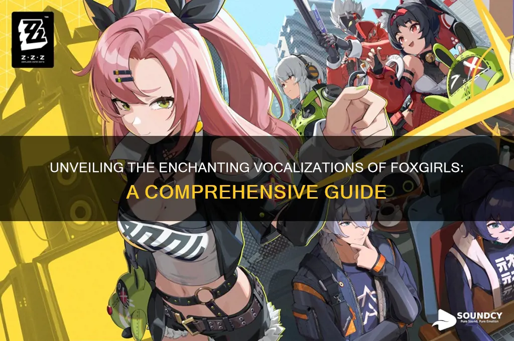what sounds to foxgirls make