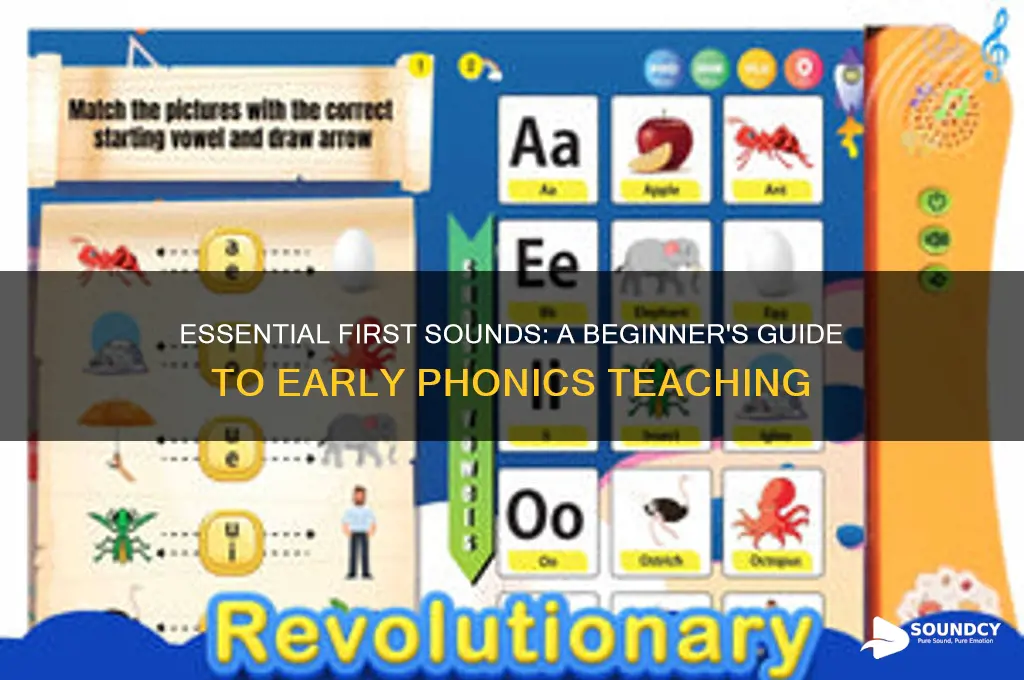 what sounds to teach first