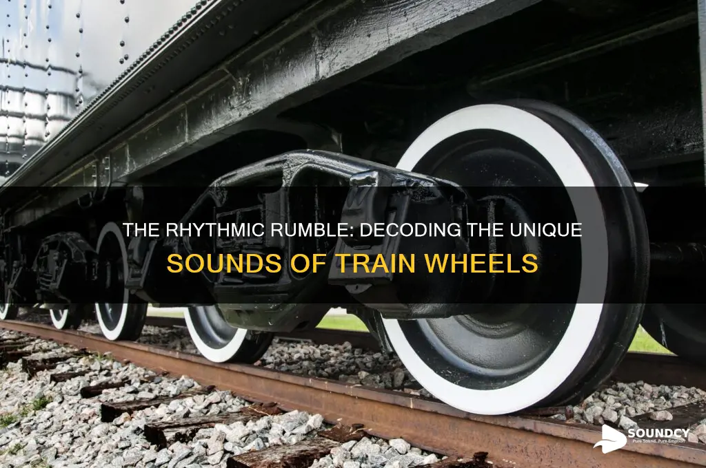 what sounds train wheels make