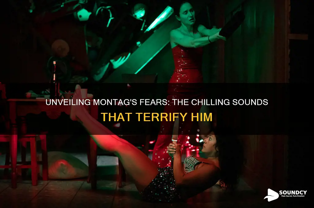 what specific sounds scare montag