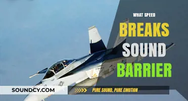 Breaking the Sound Barrier: Understanding the Speed of Sonic Boom