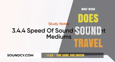 How Fast Does Sound Travel Through Different Mediums?