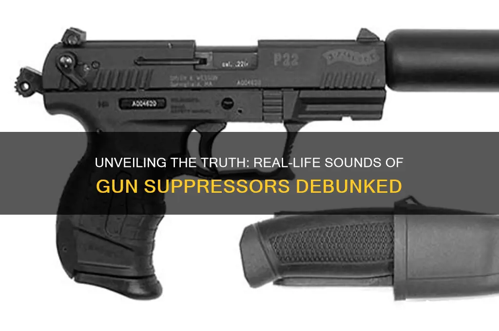 what suppressors actually sound like