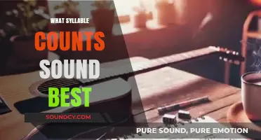 Discovering the Perfect Syllable Count for Musical and Poetic Harmony