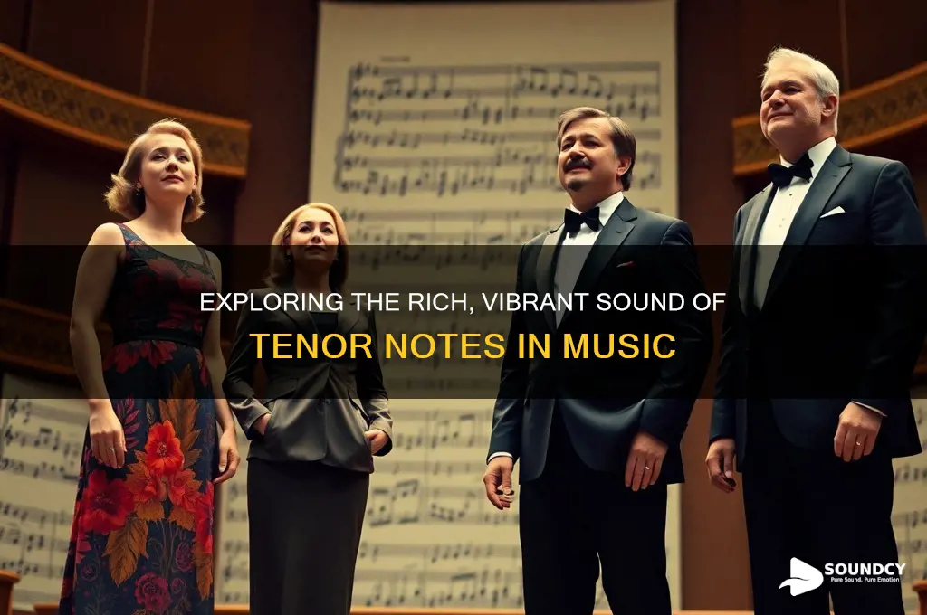what tenor notes sound like