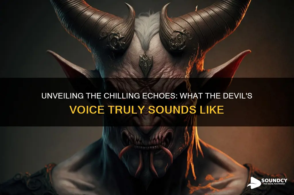 what the devil sounds like