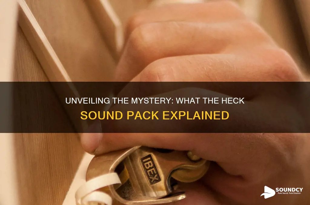 what the heck sound pack