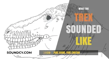 Unveiling the T. Rex's Roar: Reconstructing the King's Prehistoric Sound