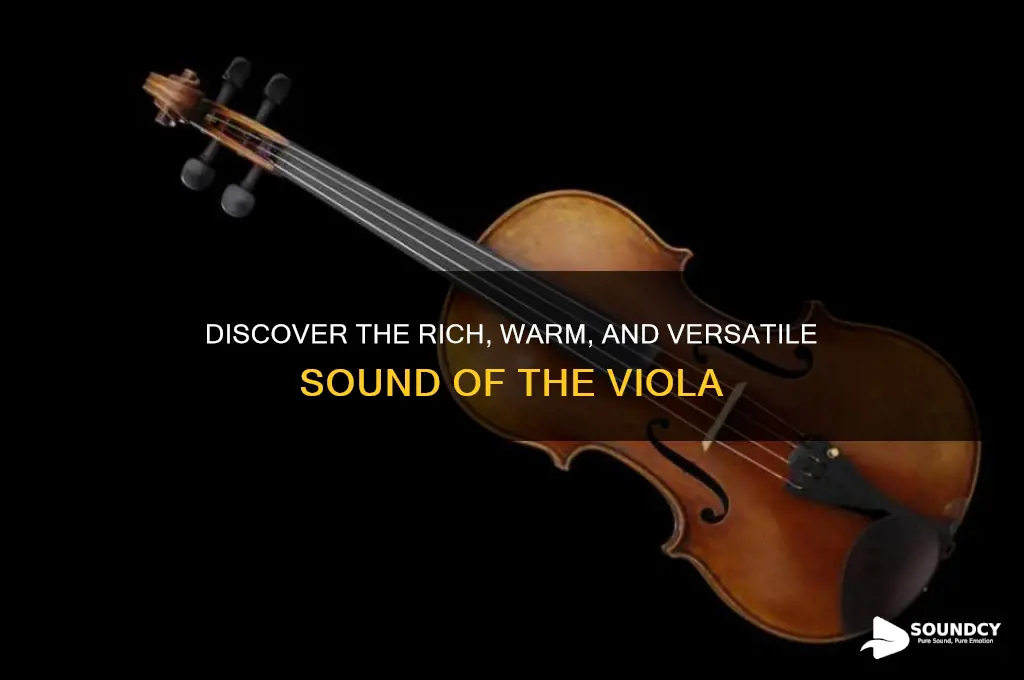 what the viola sounds like