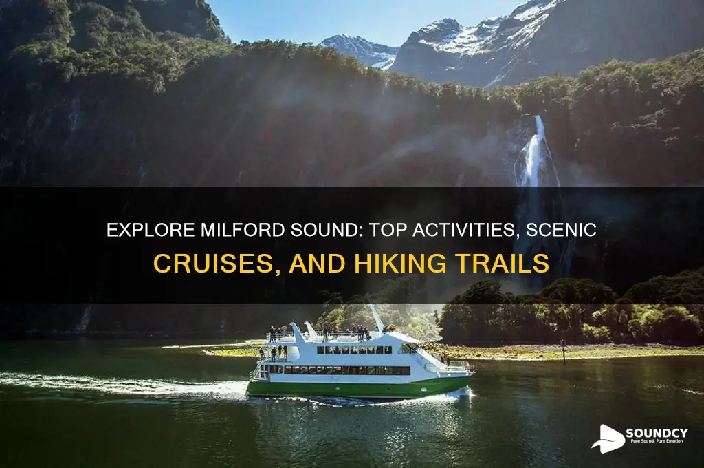 what to do milford sound