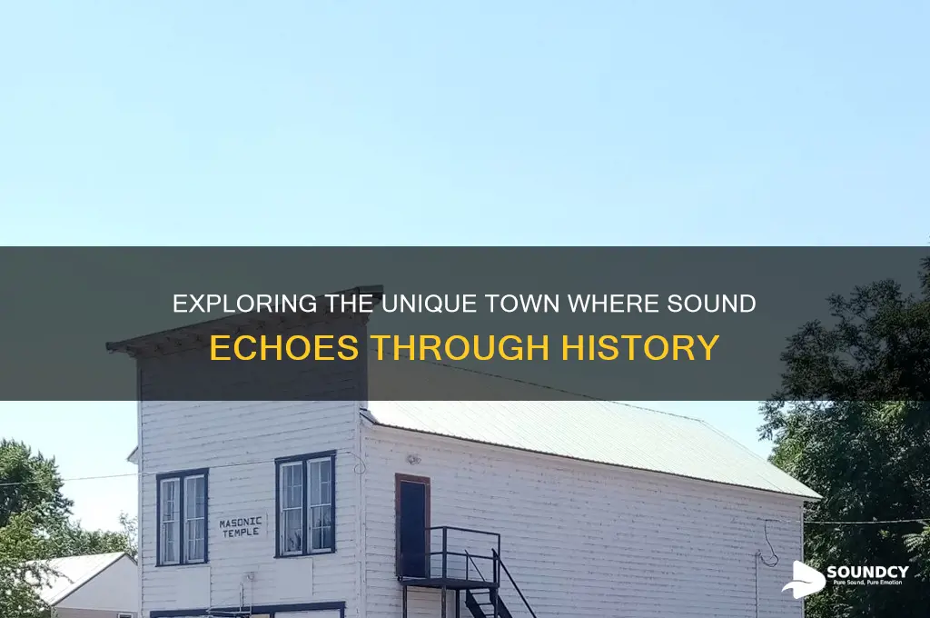 what town has a sound