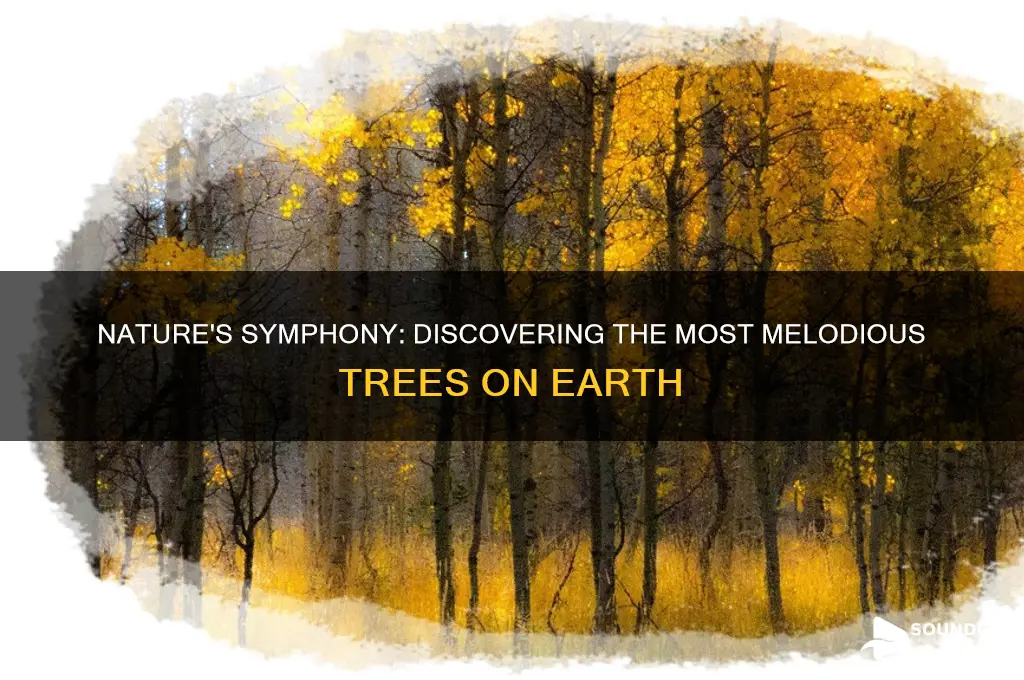 what trees sound the prettiest