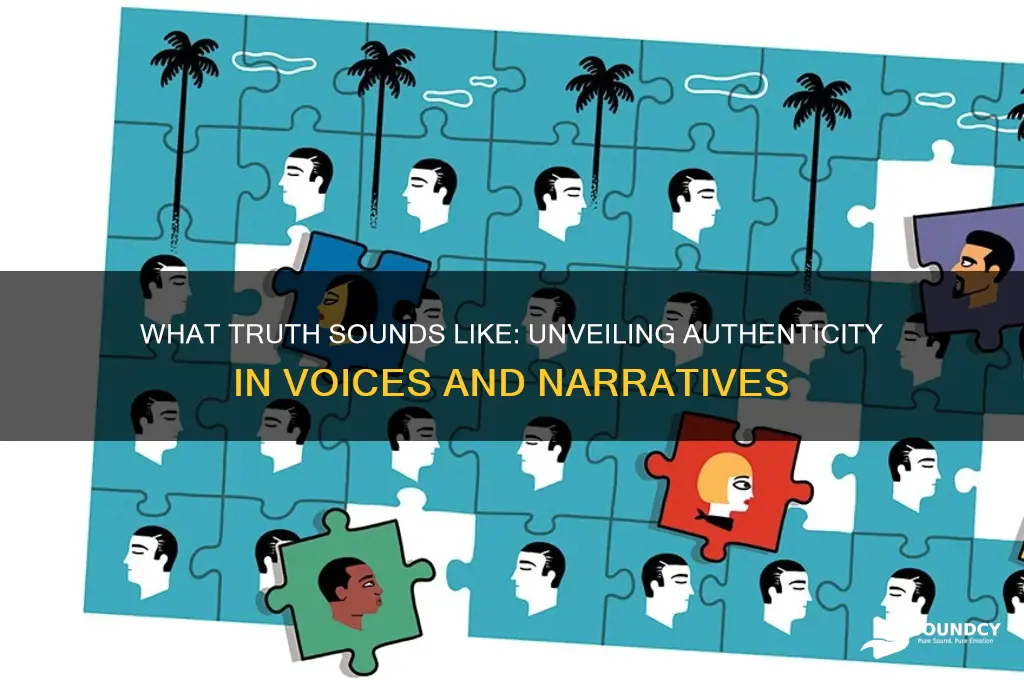 what truth sounds like essay