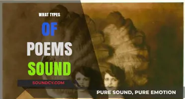 Exploring the Unique Sounds of Different Poem Types and Styles