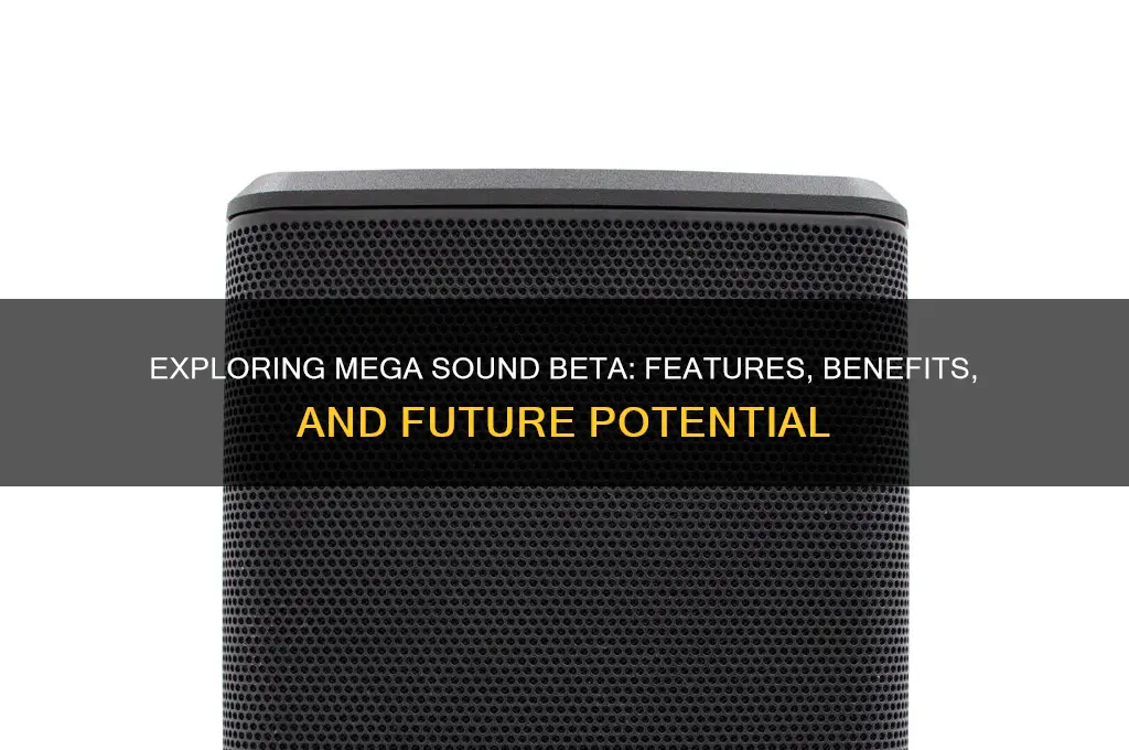 what us mega sound beta