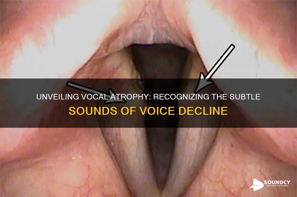 what vocal atrophy sounds like