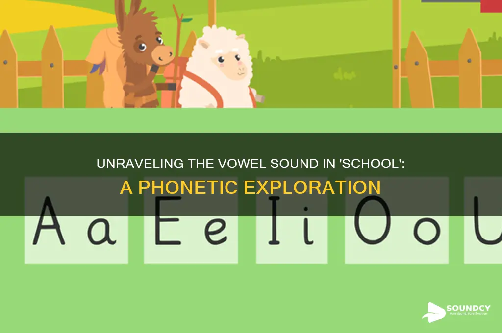 what vowel sound is school