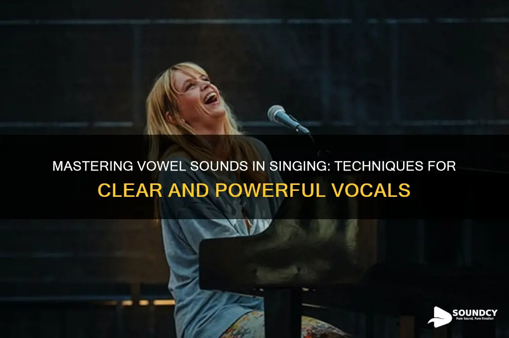 what vowel sound singing i