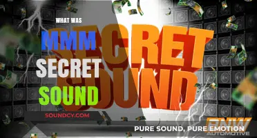 Unveiling the Mystery: What Was MMM's Secret Sound?
