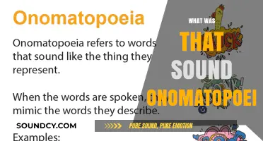 Decoding Onomatopoeia: Unraveling the Mystery Behind Everyday Sounds