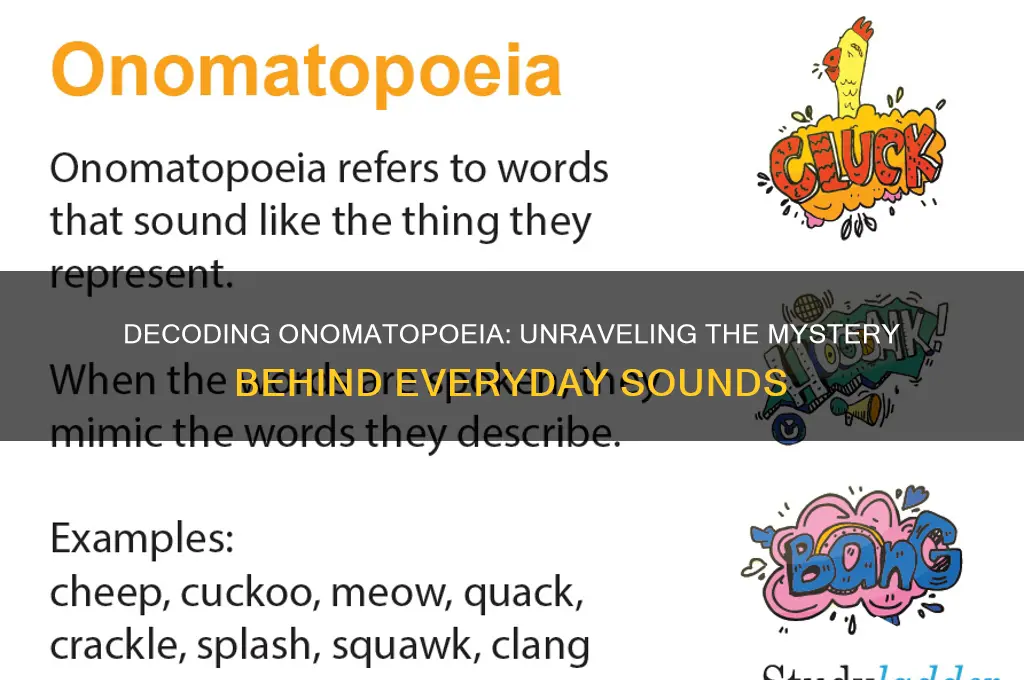 what was that sound onomatopoeia